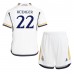 Real Madrid Antonio Rudiger #22 Replika Babykläder Hemma matchkläder barn 2023-24 Korta ärmar (+ Korta byxor)